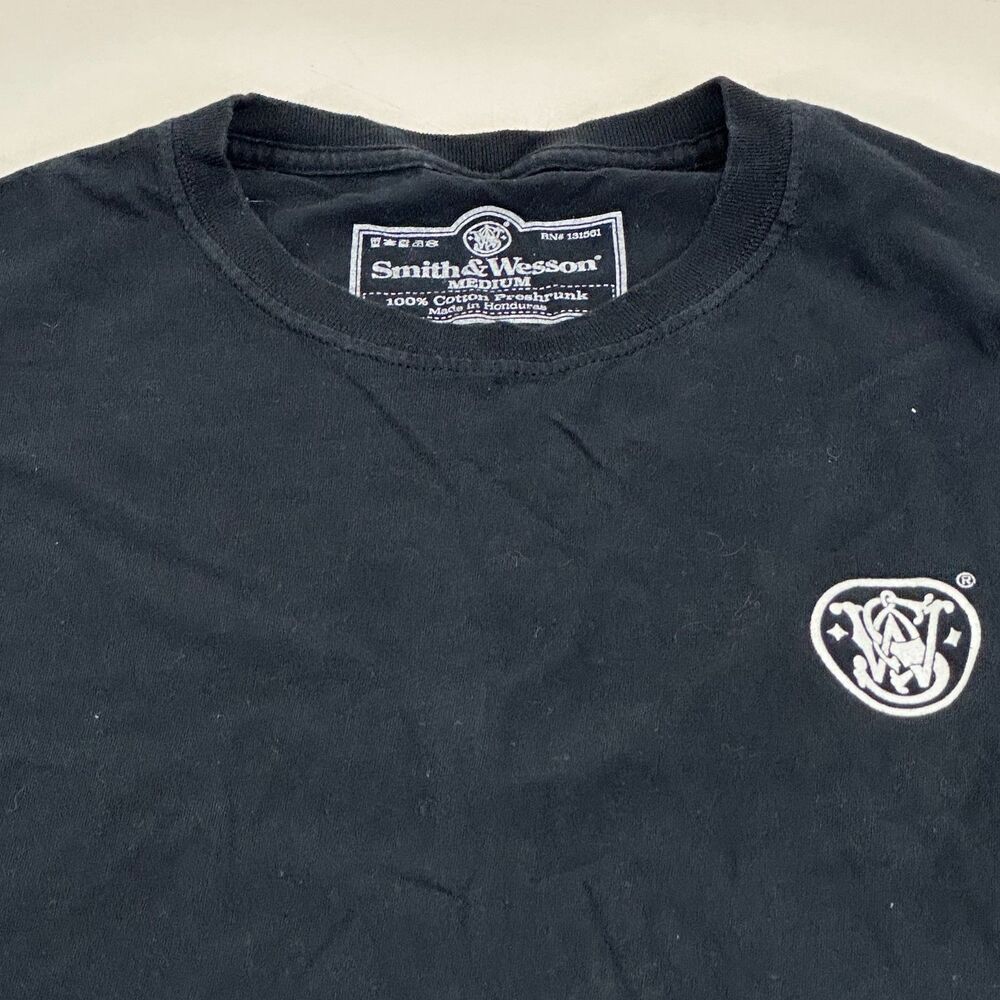Smith & Wesson Men's Short Sleeve Shirt, Black, Size M